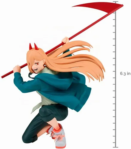 Vista 3 de Banpresto - Chainsaw Man - Power, Figura de Bandai Spirits Vibration Stars Potencia