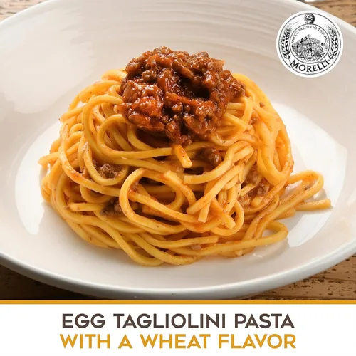 Vista 3 de Morelli Pasta de huevo Tagliolini Pasta italiana - Pasta gourmet - Hecho a mano en pequeños lotes - Fideos de pasta italiana importados - Pasta
