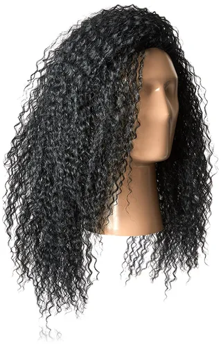 Vista 4 de Peluca sintética Freetress con gorra con cuerda, estilo Milán, largo, 1