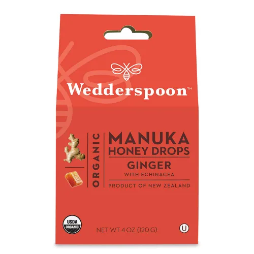Vista 5 de Wedderspoon Miel de manuka cruda premium (16 KFactor) y gotas de miel de manuka orgánica