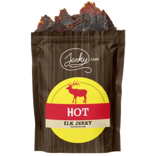 Vista 29 de Jerky 's Exotic Teriyaki Venison Jerky - Bocadillos de carne de caza salvaje, aperitivos exóticos, ricos en proteínas, totalmente naturales, sin