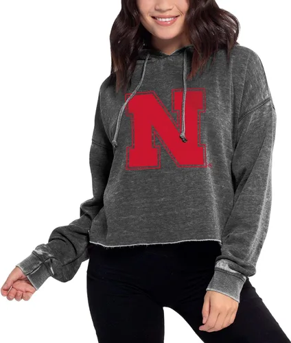 Vista 24 de chicka-d NCAA Campus Sudadera con capucha para mujer