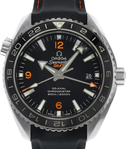 Vista 3 de Omega Planet Ocean GMT - Reloj para hombre con esfera negra 23232442201002, Negro