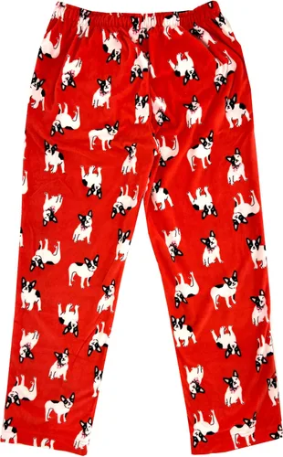 Vista 7 de ROCK ATOLL Pantalones de pijama de forro polar suave y cálido para hombre