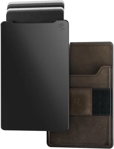Vista 8 de Groove Life Cartera Magnética con Deslizamiento del Pulgar Groove - Portador de Tarjetas de Crédito de Aluminio Minimalista de Perfil Bajo