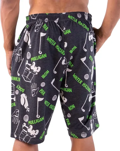 Vista 152 de Lazy One - Pantalones cortos de pijama para hombre, ropa de dormir