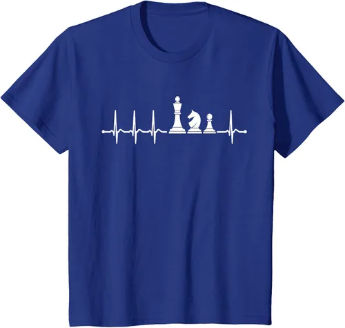 Vista 44 de Camiseta de ajedrez, niños de ajedrez, amantes del ajedrez, camiseta de ajedrez para niños, Negro