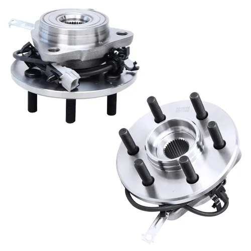 Vista 34 de Detroit Axle - 2 rodamientos de rueda delantera para Ford Fusion Probe Mazda 3 MPV Kia Spectra Jaguar XJ8 XJR XK XK8 XKR Mercury Milan, juego