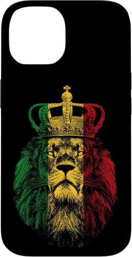 Vista 4 de Rasta Lion of Judah Rastafarian Reggae Ethiopian Lion Gift Case for iPhone 17