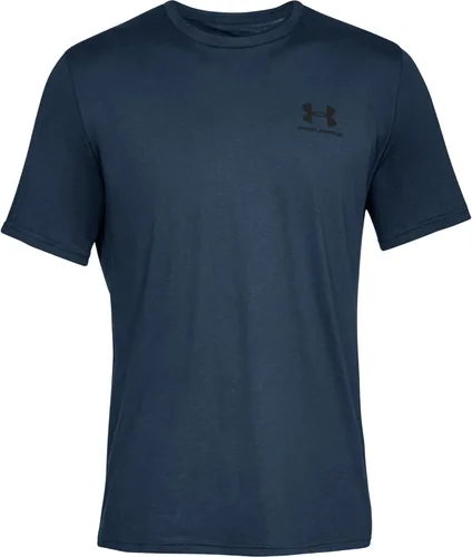 Vista 3 de Under Armour Colorblock - Camiseta deportiva para hombre, marino