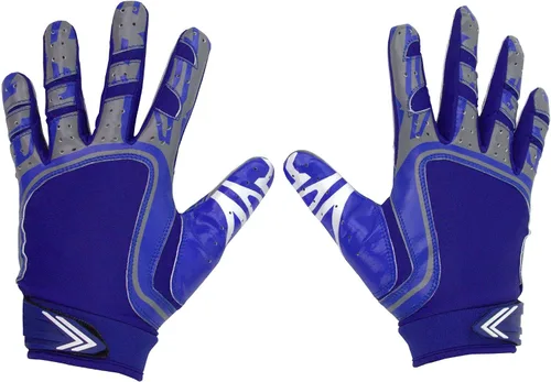 Vista 8 de Pure Athlete Guantes de fútbol con receptor ancho – Guantes de agarre adhesivo de élite, equipo de goteo para WR y espalda defensiva – Adultos
