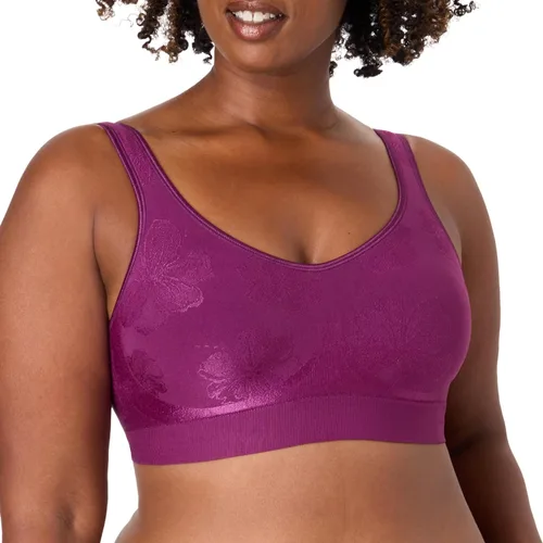 Vista 15 de Bali Sujetadores sin aros para mujer - Comfort Revolution - Brasier sin aros - Ajustable y de apoyo - Talla grande para mujer Trópico de almendras
