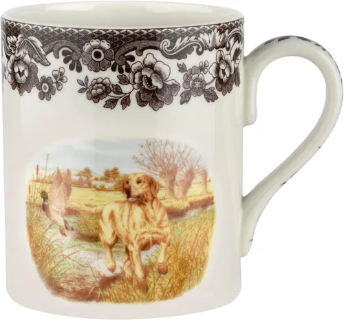 Vista 10 de Spode Taza Woodland, Black Bear, 16 onzas, taza de café con asa para bebidas calientes, ideal para té, chocolate caliente y otras bebidas calientes