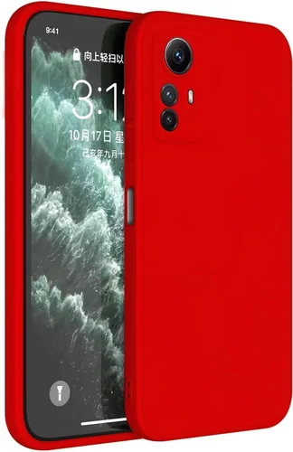 Vista 16 de Funda de silicona TPU compatible con Redmi Note 12 Pro 5G (6.67 pulgadas), funda de funda, color blanco antiguo