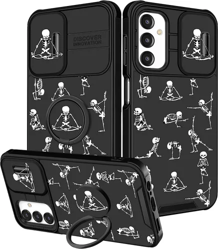 Vista 223 de Funermei para Samsung Galaxy Z Flip 4 Funda - Funda de Teléfono Bonita para Mujeres y Niñas con Mariposas Bonita Estética Femenina Diseño