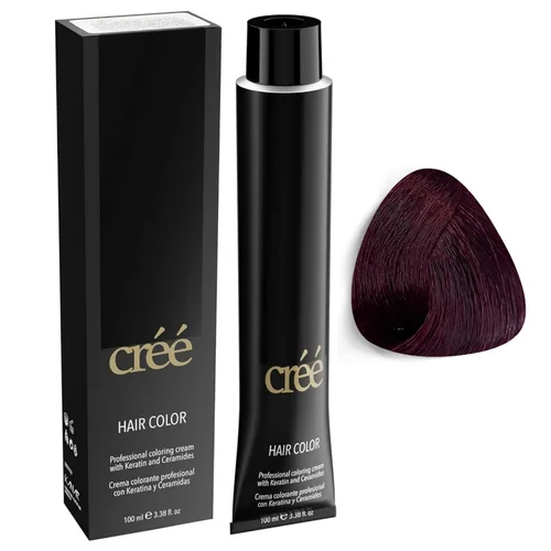 Vista 16 de Cree Professional 3.6 - Tinte permanente para el cabello, marrón rojo oscuro, larga duración, rico vibrante, cobertura de canas, 3.4 onzas líquidas