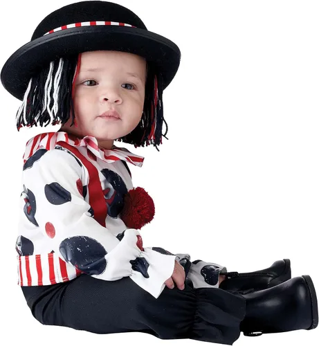 Vista 3 de California Costumes Disfraz de payaso infantil de 6/12 meses