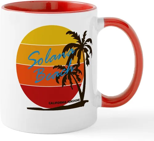 Vista 41 de CafePress Taza de café de cerámica de 11 oz (11.0 fl oz) de San Francisco Blanco - Taza San Francisco