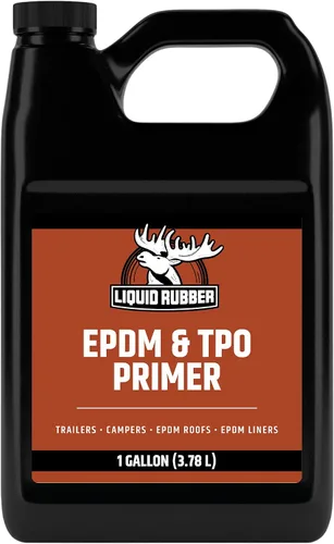 Vista 7 de Liquid Rubber Imprimación EPDM y TPO: capa base de alto rendimiento para protección de techo de RV, cámper y remolque, 1 cuarto de galón