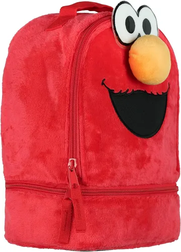 Vista 2 de INTIMO Bolsa de almuerzo de Plaza Sésamo con aislamiento Elmo de doble compartimento de 10 pulgadas