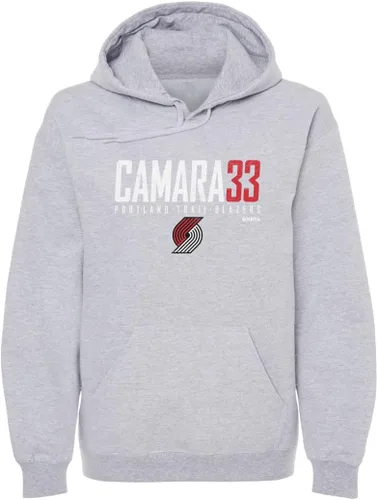 Vista 2 de 500 LEVEL Toumani Camara Portland Trail Blazers - Sudadera con capucha para hombre - Toumani Camara Portland Trail Blazers Elite WHT