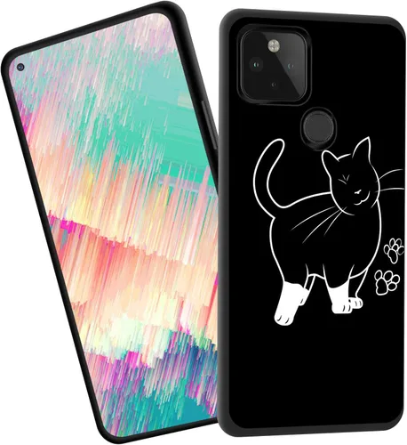 Vista 101 de for Google Pixel 4 XL Case,Slim Shockproof TPU Soft Rubber Silicone Cover Phone Case for Google Pixel 4 XL,Blue Skull Headphone