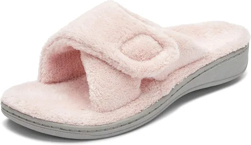 Vista 17 de Vionic Sandalias de descanso Tropez para mujer con hebilla ajustable y soporte de arco ortopédico oculto Negro Premium