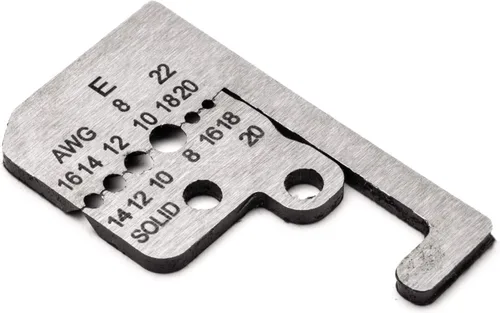 Vista 6 de Capri Tools Cuchillas de pelacables cuadradas de 0.020 in a 0.079 in, CP20010-BLADE-A
