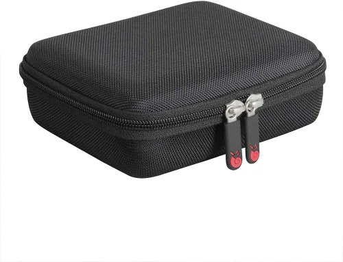 Vista 5 de Hermitshell Estuche de viaje duro para afeitadora Wahl Professional 5 Star Series WA8061-100 (Negro+Granate)