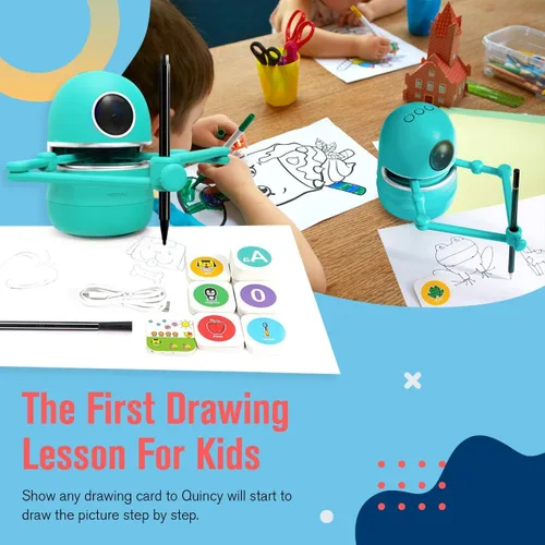 Vista 3 de Angie Fun Robot de dibujo educativo