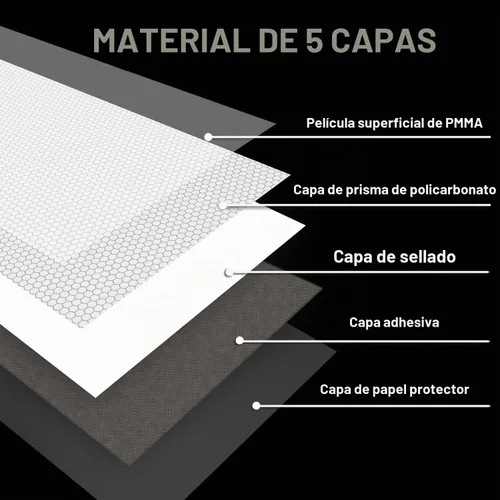 Vista 7 de Cinta Reflectante 2" x 40 pies Blanco Fluorescente, DOT-C2 Impermeable Pegatinas Reflectantes y Cinta Reflectora con Adhesivo Fuerte para Camiones