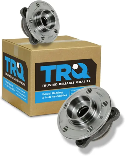 Vista 10 de Conjunto de rodamiento de rueda delantera de 2 piezas y buje TRQ Compatible con Pontiac Solstice 2006-2009 Saturn Sky 2007-2010