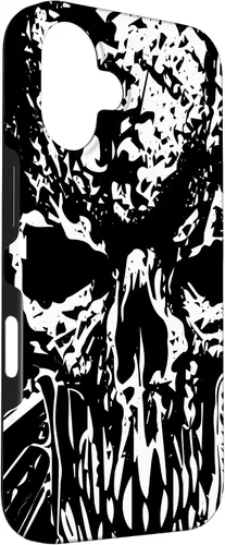Vista 3 de Grindcore Occult Horror Skull Art Death Metal Thrash Metal Case for iPhone 16