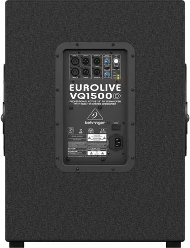 Vista 3 de Behringer, Eurolive VQ1500D