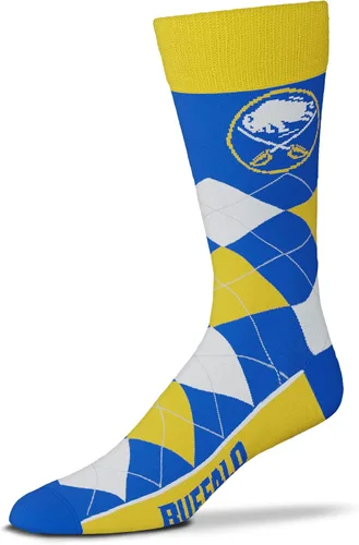 Vista 8 de FBF NCAA calcetines de equipo unisex para adultos Argyle Line Up