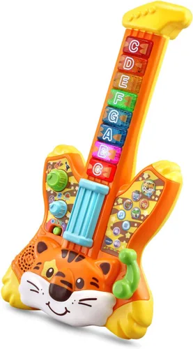 Vista 3 de VTech - Guitarra Zoo Jamz Tiger Rock, naranja