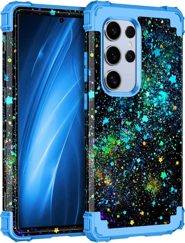 Vista 92 de Casetego Funda para Galaxy A16 5G, Tres Capas de Alta Resistencia Robusta a Prueba de Golpes, Protección Completa Rugosa de PC Duro + Parachoques