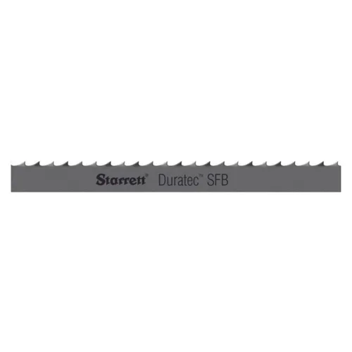 Vista 17 de Starrett Duratec – Hoja de sierra de banda SFB, acero al carbono, diente regular, juego de rastrillo, rastrillo neutral, 12', 1