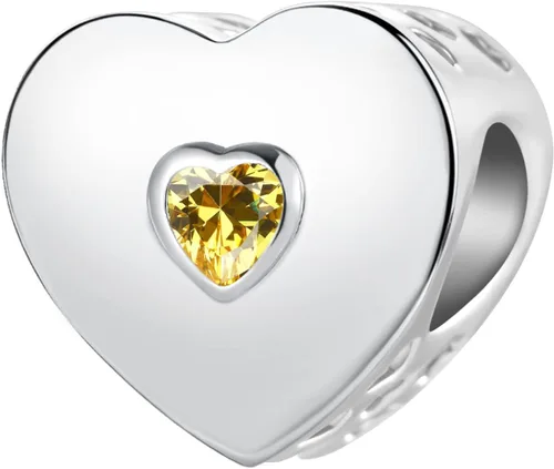 Vista 4 de You are My Sunshine Charm - Abalorio de flor de girasol inspirador calado para pulsera Pandora, regalo de Navidad, Metal Cristal Diamante