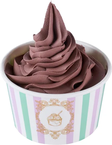 Vista 22 de Restaurantware Coppetta - Vasos de postre de 3 onzas, 50 tazas desechables para helado, tapas se venden por separado, cuencos de papel a cuadros