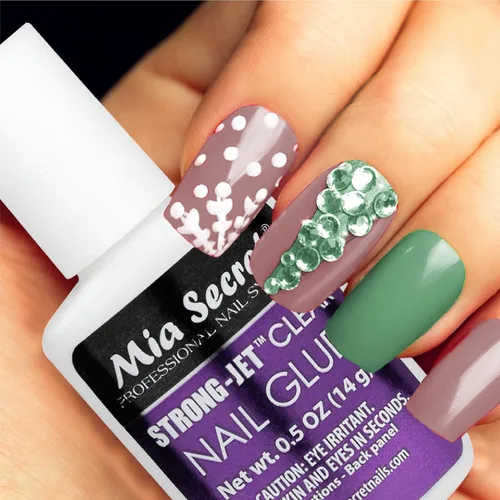 Vista 6 de Mia Secret, Pegamento de uñas con calcio y vitamina E, Cepillo en n.º 335