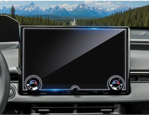 Vista 8 de CDEFG Protector de pantalla de automóvil con control central, protector de pantalla táctil para Dodge RAM 1500/2500/3500 Uconnect 2013-2018, vidrio