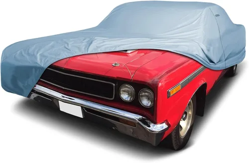 Vista 16 de iCarCover Funda de automóvil personalizada de alta calidad para AMC Ambassador 1965-1973, resistente, impermeable, para todo tipo de clima, lluvia