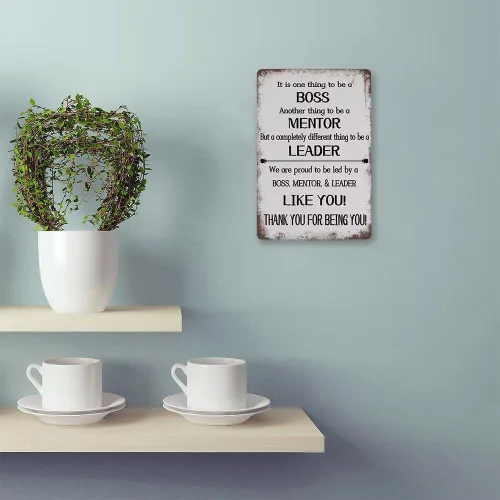 Vista 4 de Regalos de jefe para hombres y mujeres, regalos del día del jefe para jefe, señora líder, mentor, regalos de agradecimiento para jubilación