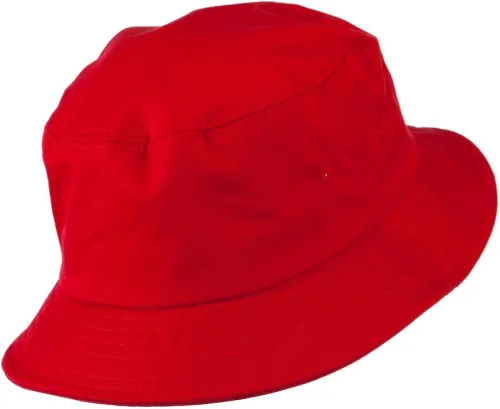 Vista 3 de e4Hats.com Gorro de sarga de mezcla de algodón de tamaño grande