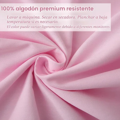 Vista 6 de 2 Pack Pink Ruffle Throw Pillow Covers 18"x18" Rosa