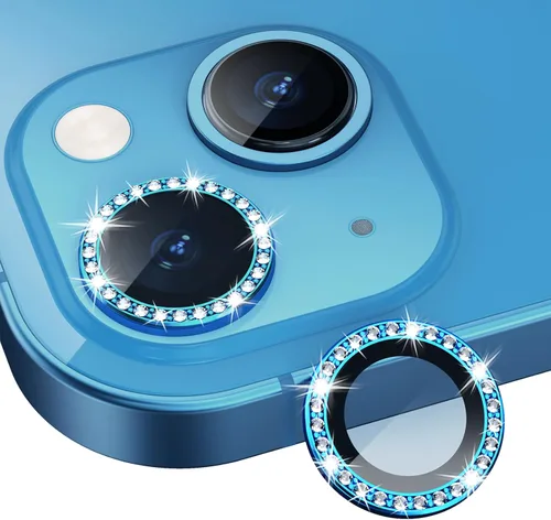 Vista 20 de Protector de lente de cámara para iPhone 15 Pro/iPhone 15 Pro Max, anillo de metal individual, dureza 9H, protector a prueba de arañazos, accesorios