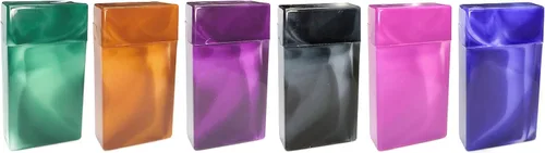 Vista 4 de Estuche de cigarrillos con tapa abatible para 3.937 in (caja de 12)