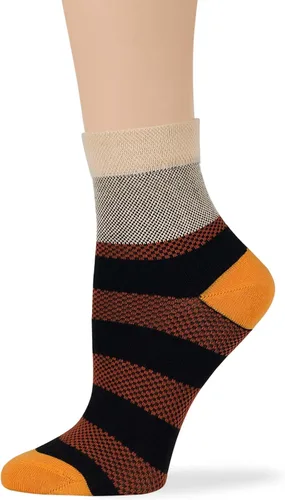 Vista 69 de 7BIGSTARS KINGDOM Women's Cotton Quarter Non-Binding Diabetic Fashion Socks-L-M-4 Pack-Multicolor