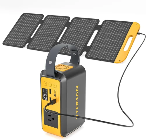 Vista 12 de VTOMAN 1800W 1408Wh LFP Estación de energía portátil con panel solar